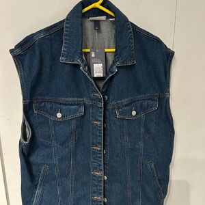 Universal Thread Blue Denim Vest